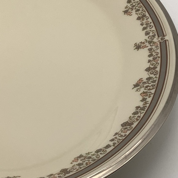 Vintage Lenox Lace Point Small Platter - Picture 7 of 12